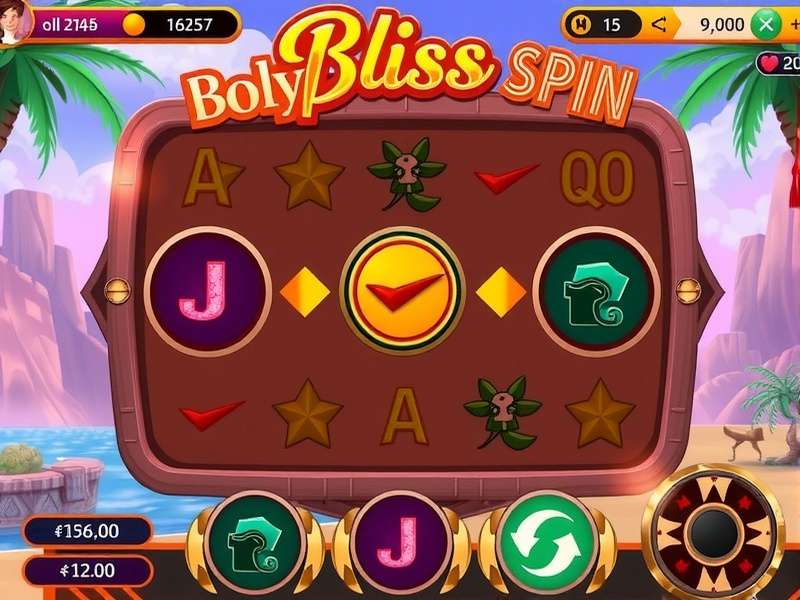 Bolly Bliss Spin Game Interface